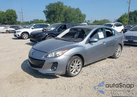 2012 Mazda Mazda3 S Grand Touring из США, поврежденный, VIN JM1BL1W56C1500350